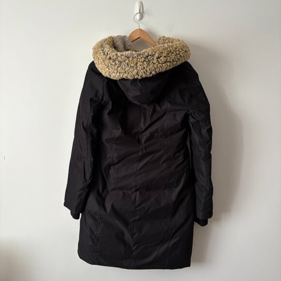 Aritzia Babaton -30 Gilligan Parka Mid Length Goose Down Black Size Small - Picture 5 of 9